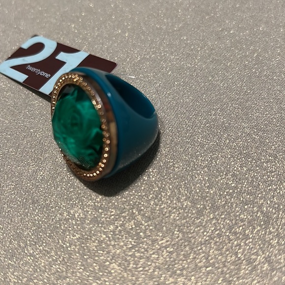 Bundle of Two Cocktail Statement Rings Size 7 - Picture 8 of 9